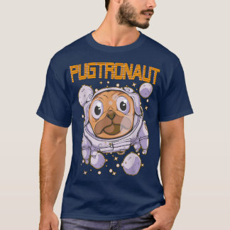 T-shirt Astronaute du Carlin Pugtronaut