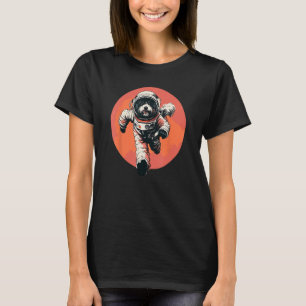 T-shirt Astronaute du Chien drôle de Mars Havanais