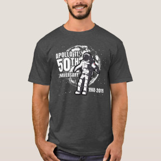 T-shirt Astronaute du débarquement de lune à Apollo 11 50e