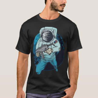 T-shirt Astronaute du défenseur des astéroïdes de la Force