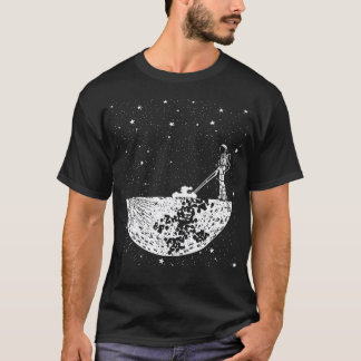 T-shirt Astronaute du remorquage de pelouse