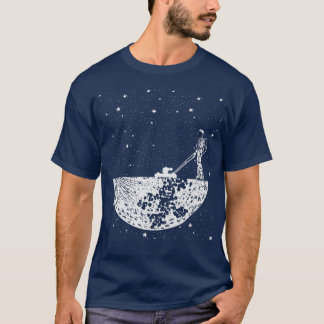 T-shirt Astronaute du remorquage de pelouse