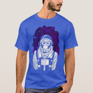 T-shirt Astronaute du singe de l'espace Chimpanzé