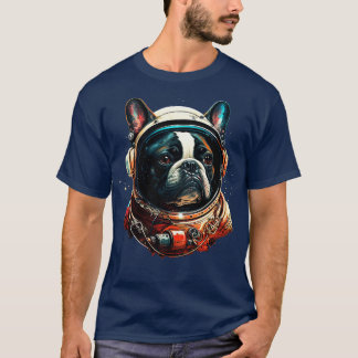 T-shirt Astronaute français de Bulldog