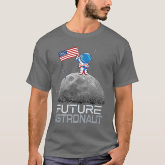 T-shirt Astronaute futur planète solaire Astronomie spatia