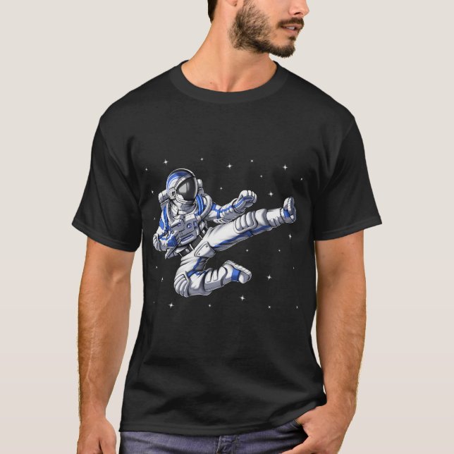 T-shirt Astronaute Karaté (Devant)