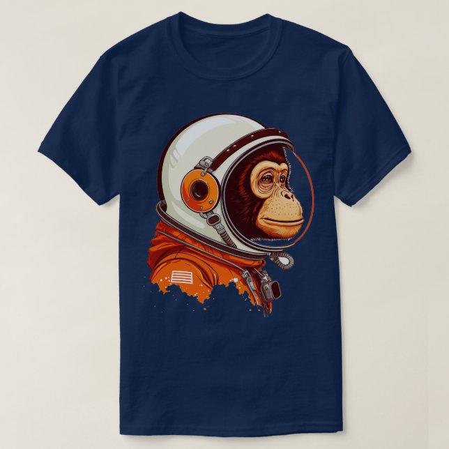 T-shirt Astronaute singe 1 (Design devant)