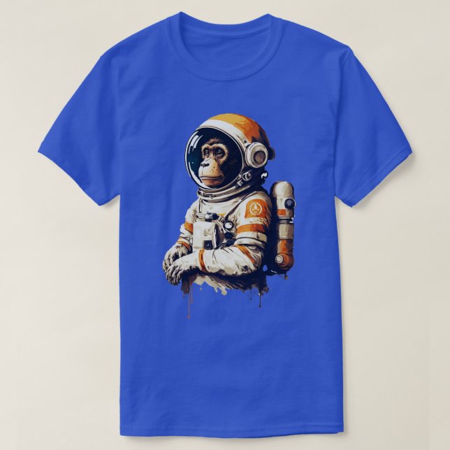 T-shirt Astronaute singe 2 (Design devant)