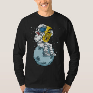 T-shirt Astronaute Tuba Player Music Venin Kids Groupe Tub