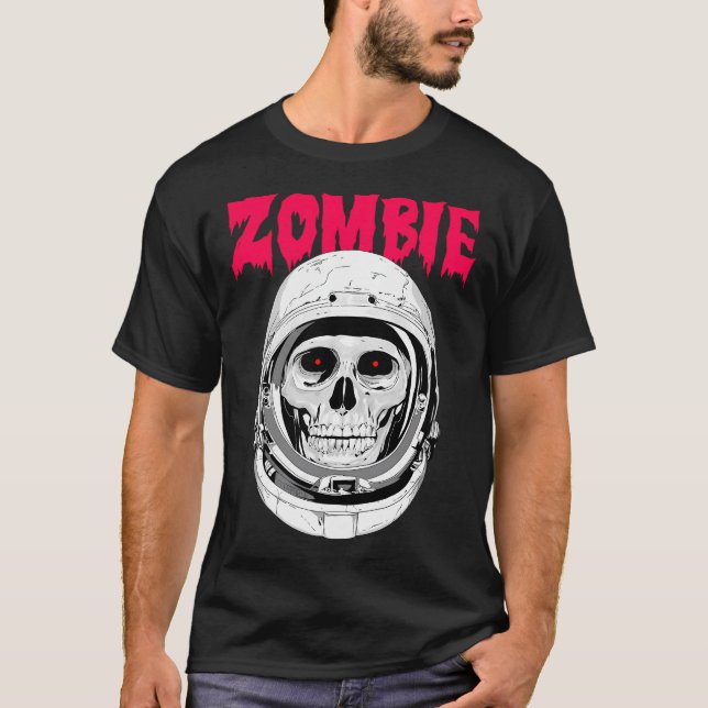 T-shirt Astronaute zombie (Devant)