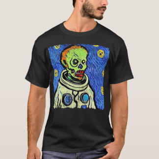 T-shirt Astronaute Zombie Halloween