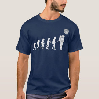 T-shirt Astronautes Human Activity Evolution Walking in Sp