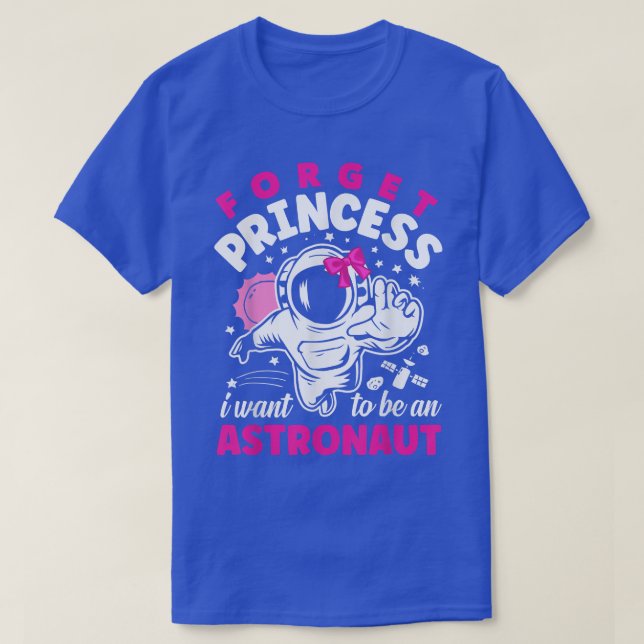 T-shirt Astronautes Spaceman Aerospace Astronautes féminis (Design devant)
