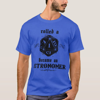T-shirt Astronome Roll malchanceux