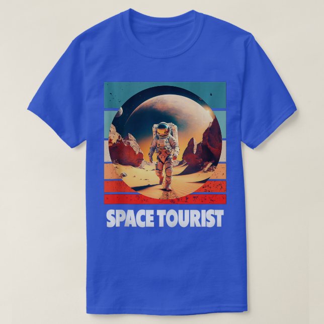T-shirt Astronome spatiale de l'espace extra-atmosphérique (Design devant)