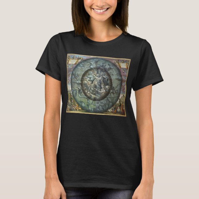 T-shirt Astronomie céleste de la Constellation vintage du  (Devant)