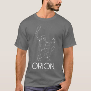 T-shirt Astronomie Constellation Orion Observation des éto