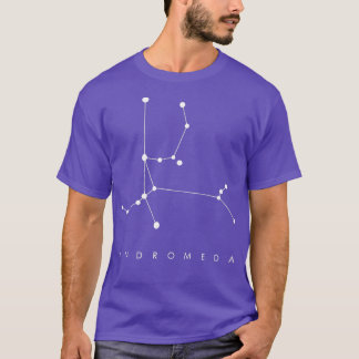 T-shirt Astronomie et espace minimal Andromède Constellati