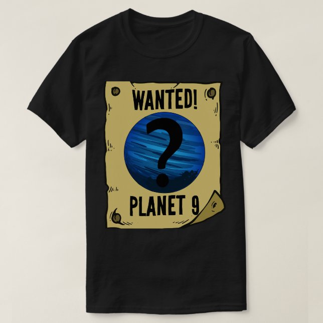 T-shirt Astronomie Lover Planet Neuf Système Solaire Geek  (Design devant)