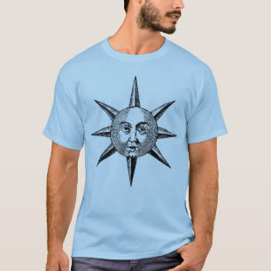 T-shirt Astronomie Renaissance - Face Soleil