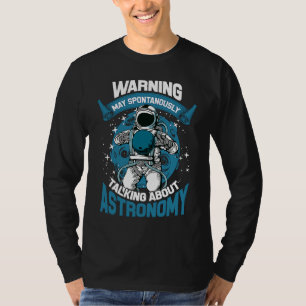 T-shirt Astronomie Saturne Terre Nebula Astéroïde