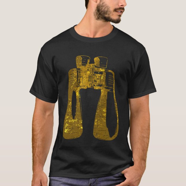 T-shirt Astronomy Binoculars Science (Devant)