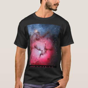 T-shirt Astronomy Lover M20 Trifid Nebula Messier Objet 2