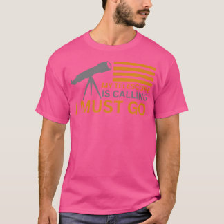 T-shirt Astrophotography Astronomy Space Camera Photograph