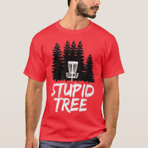 T-shirt Astuce Arbre Disc Golf Funny Frisbee Golf