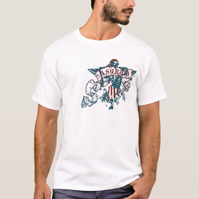 T-shirt asyrum : free scrollz : (Devant)