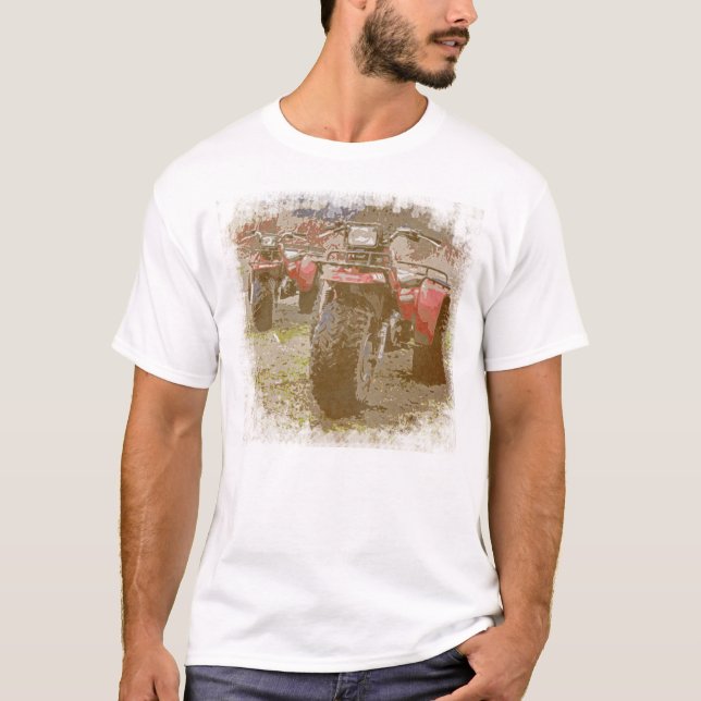 T-shirt ATC tous terrains toute la grunge affligée par (Devant)