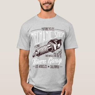 T-shirt Atelier de mécanique de moto