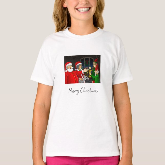 T-shirt atelier père Noël (Devant)
