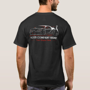 T-shirt Atelier professionnel de peinture de carrosserie a
