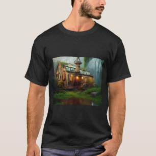 T-shirt Atelier sur la rivière Steampunk