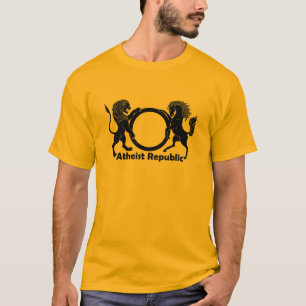 T-shirt athée de République