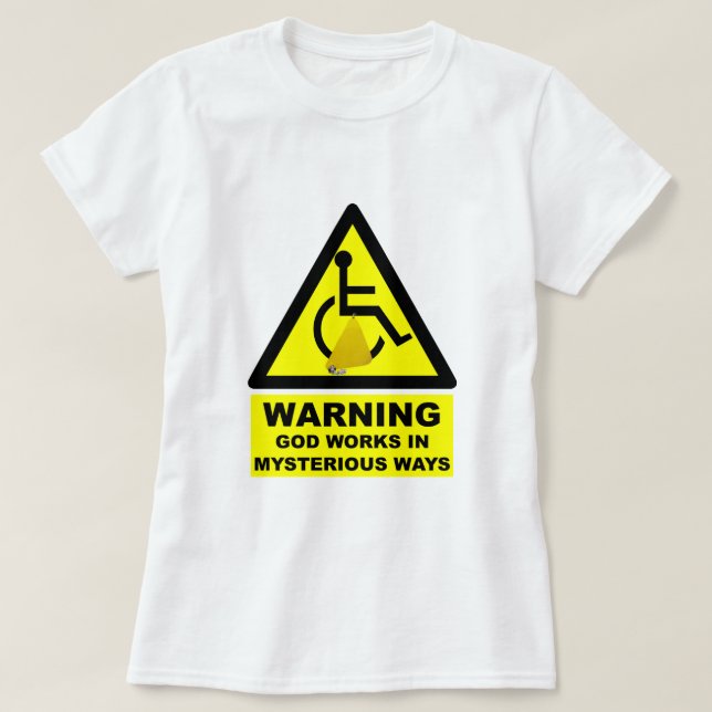 T-shirt Athée hilare (Design devant)