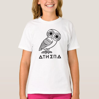 T-shirt athena owl