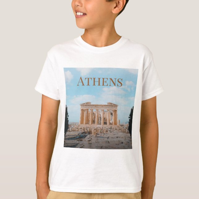 T-shirt Athènes Grèce (Devant)