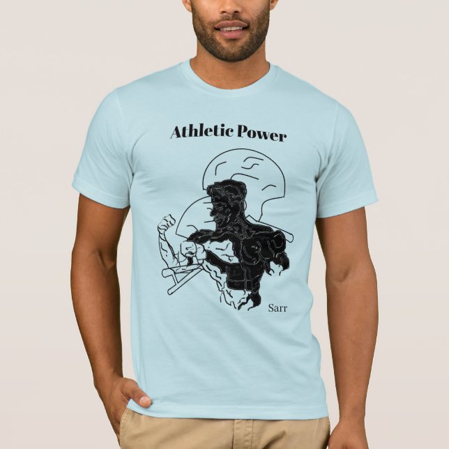 T-Shirt : Athletic Power (Front)
