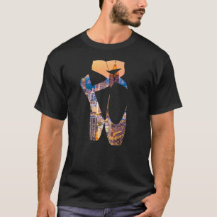 T-shirt Atlanta Ballet Pointe Chaussure Femmes Filles