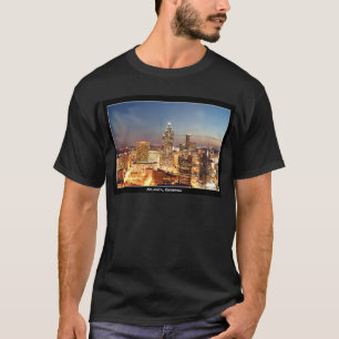 T-shirt Atlanta, la Géorgie la nuit - bel horizon