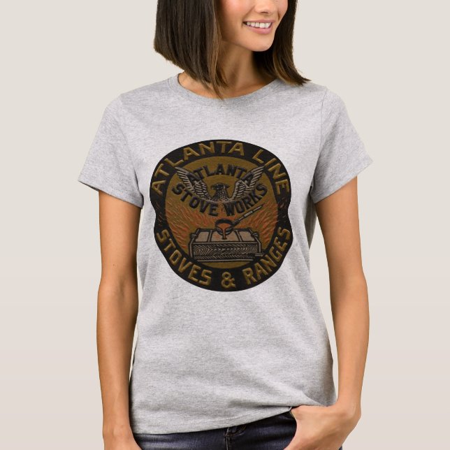 T-shirt Atlanta Stove Works - Inman Park - Atlanta Georgia (Devant)