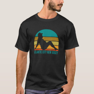 T-shirt Atlantic City New Jersey Humour Boire Plaisanterie