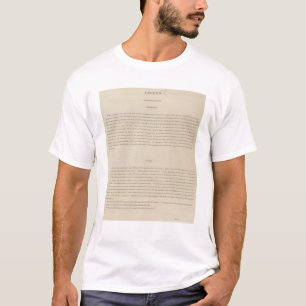 T-shirt Atlas de légende à la géologie du secteur d'Asp