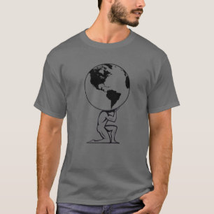 T-shirt Atlas Monde la mythologie grecque Femmes