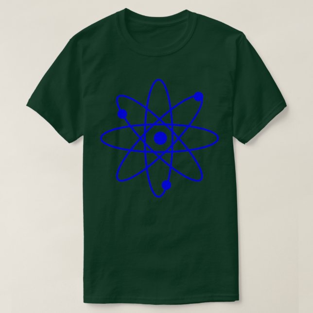 T-shirt Atom bleu (Design devant)