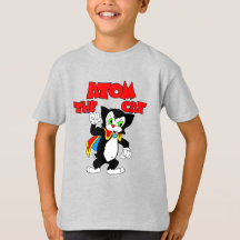 T-shirt Atom the Cat Character