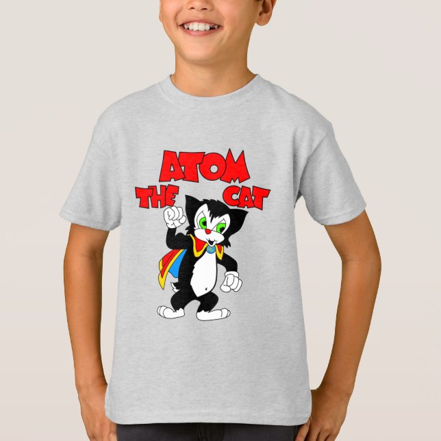 T-shirt Atom the Cat Character (Devant)