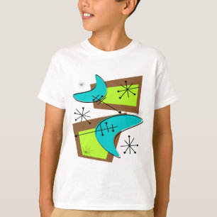 T-shirt Atomic Era Inspecred Boomerang